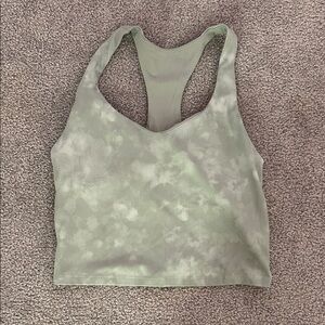 Fabletics Light Green Ribbed Tank